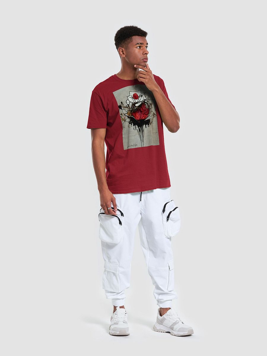 Dynamic Rose Abstract T-Shirt product image (5)
