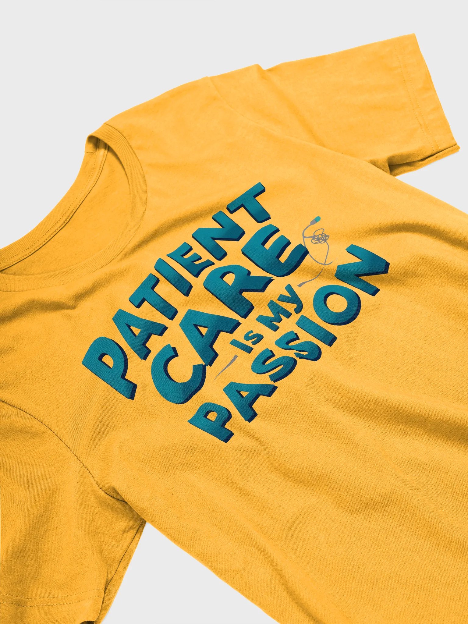Passion for Patient Care Stethoscope T-Shirt product image (29)