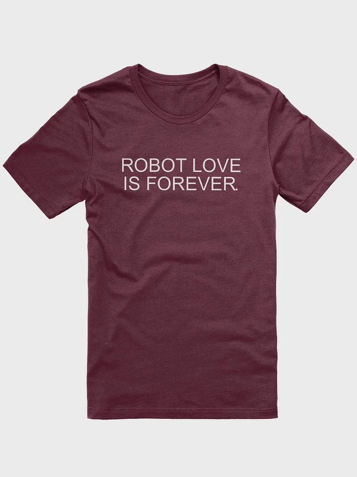 Robot love is forever supersoft t-shirt product image (32)