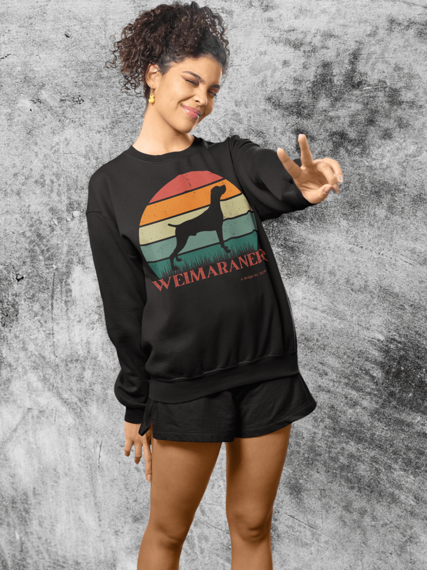 Vintage Weim - Cotton Heritage Premium Sweatshirt product image (1)