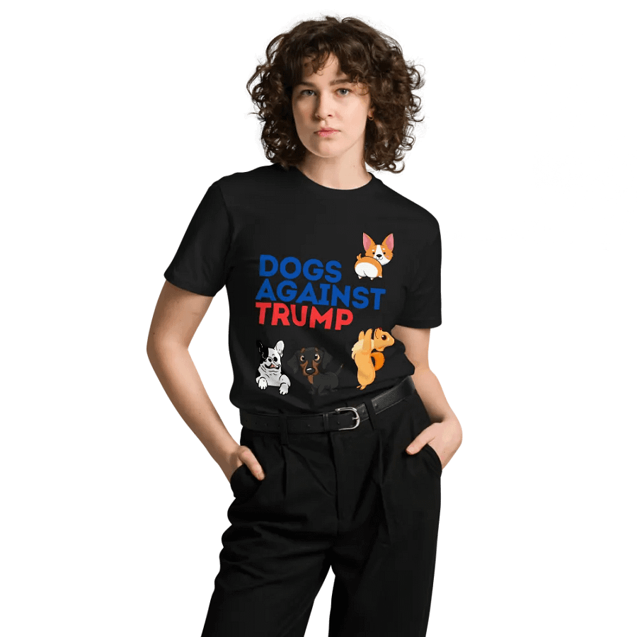 Pris-Dogs Against Trump-AS Colour Unisex Premium T-Shirt product image (8)