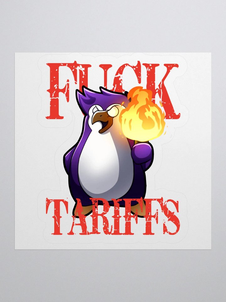 F*CK Tariffs Sticker product image (1)