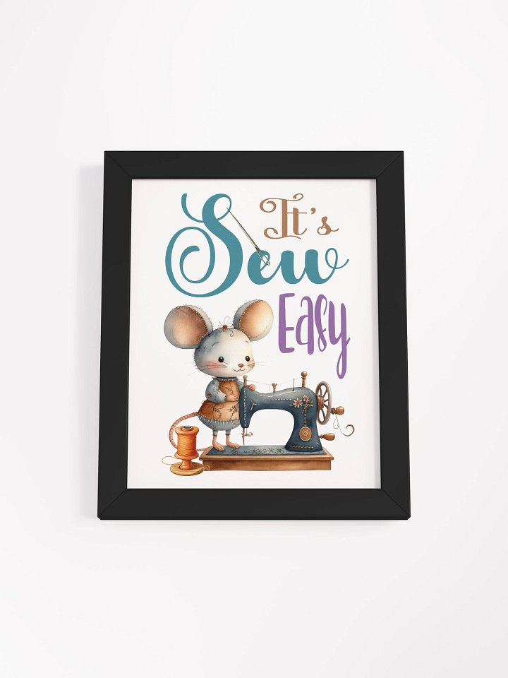 It's Sew Easy Mouse Sewing Poster product image (5)