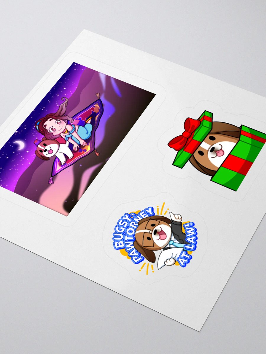 Bugsy Sticker Set product image (8)
