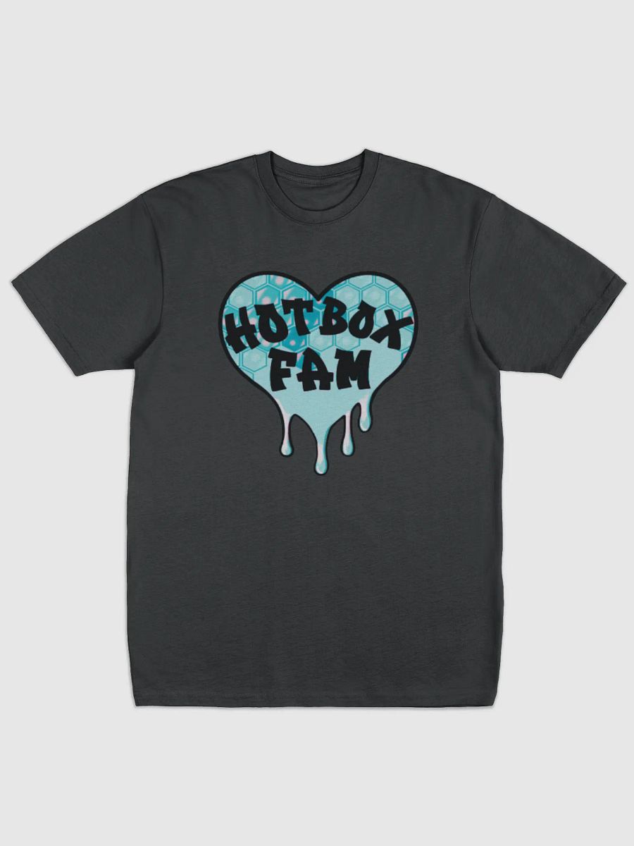 HOT BOX FAM PALE BLUE HONEY COMB TEE product image (4)