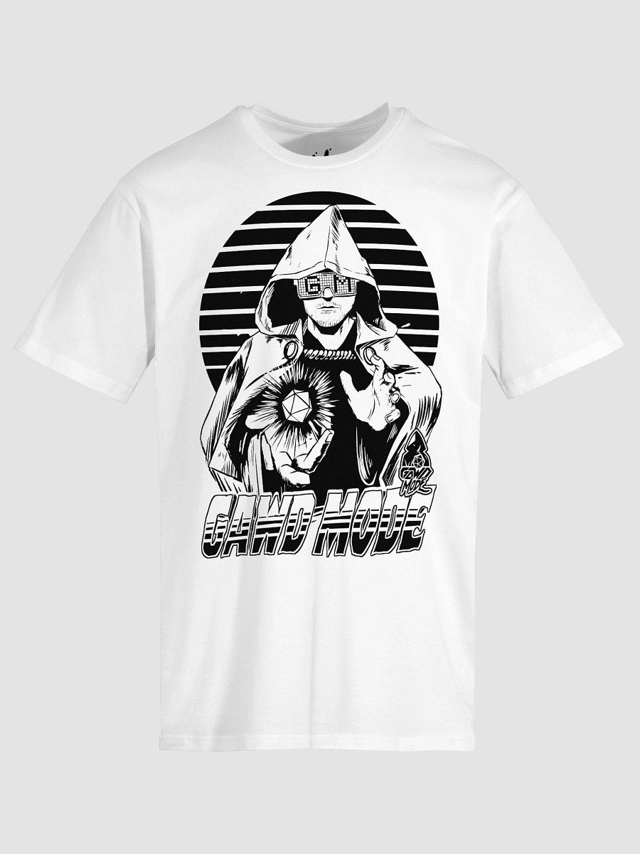 GAWD MODE B&W WIZARD LOGO - PREMIUM TEE product image (3)