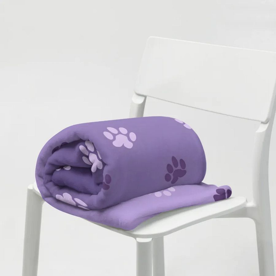 Paw Print Blanket product image (5)