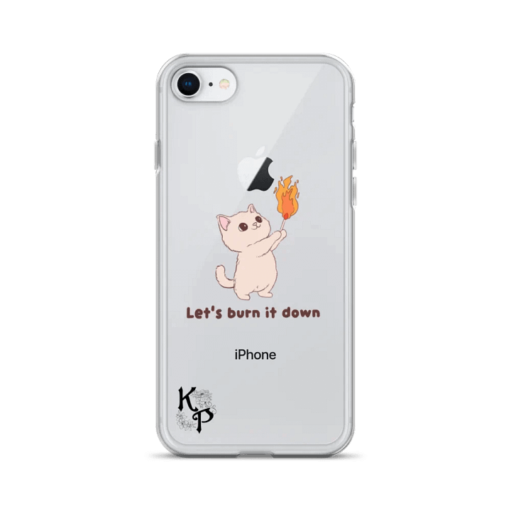 Flame Kitty iPhone® Clear Case product image (24)