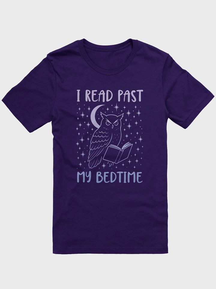 I Read Past My Bedtime Shirt product image (1)