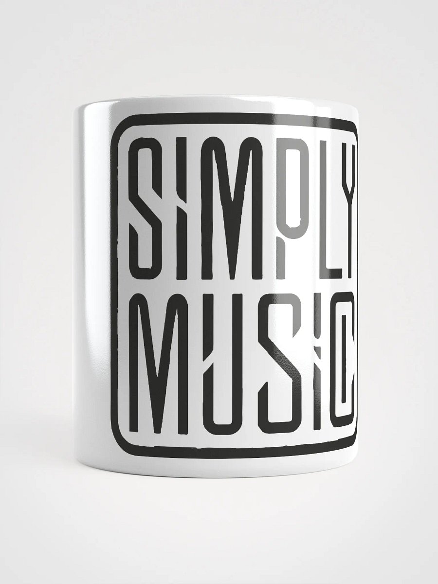 SIMPLY MUSIC White Glossy Mug product image (5)