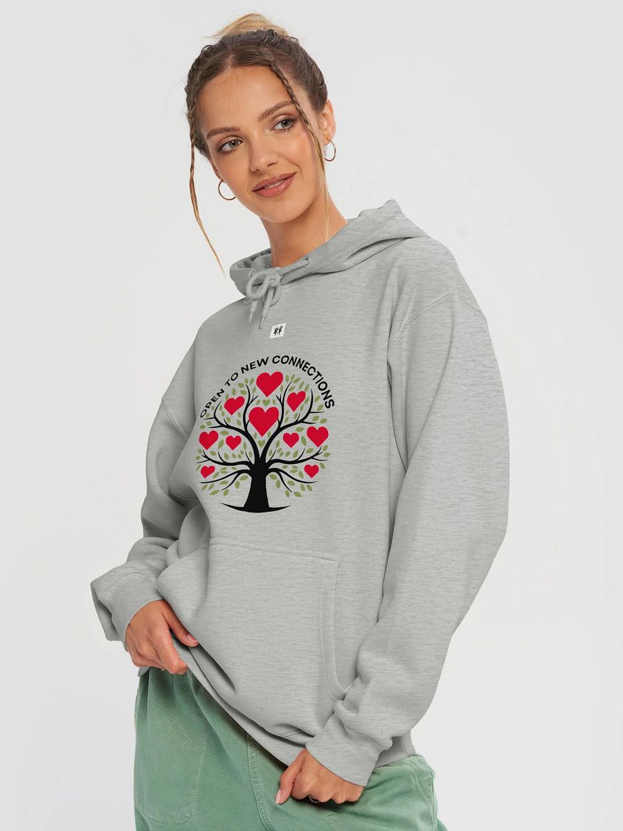 Open to New Connections Tree Unisex Hoodie product image (3)