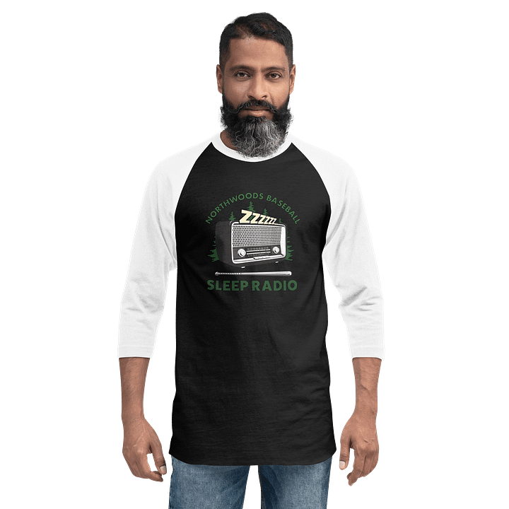 Northwoods Baseball Sleep Radio Baseball Tee product image (7)
