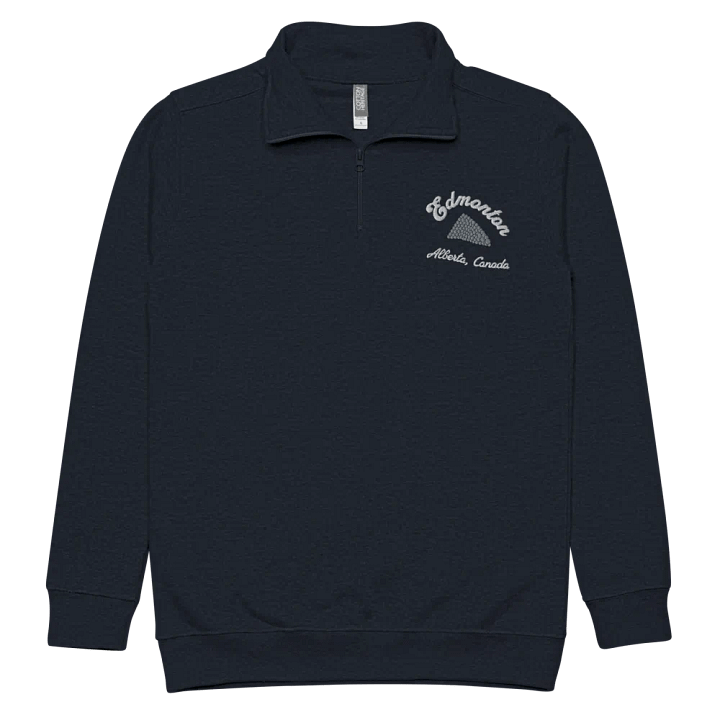 Edmonton Siver Balls (Talus Dome) Embroidery Half Zip product image (1)