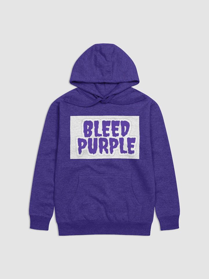 Bleed purple hoodie product image (1)