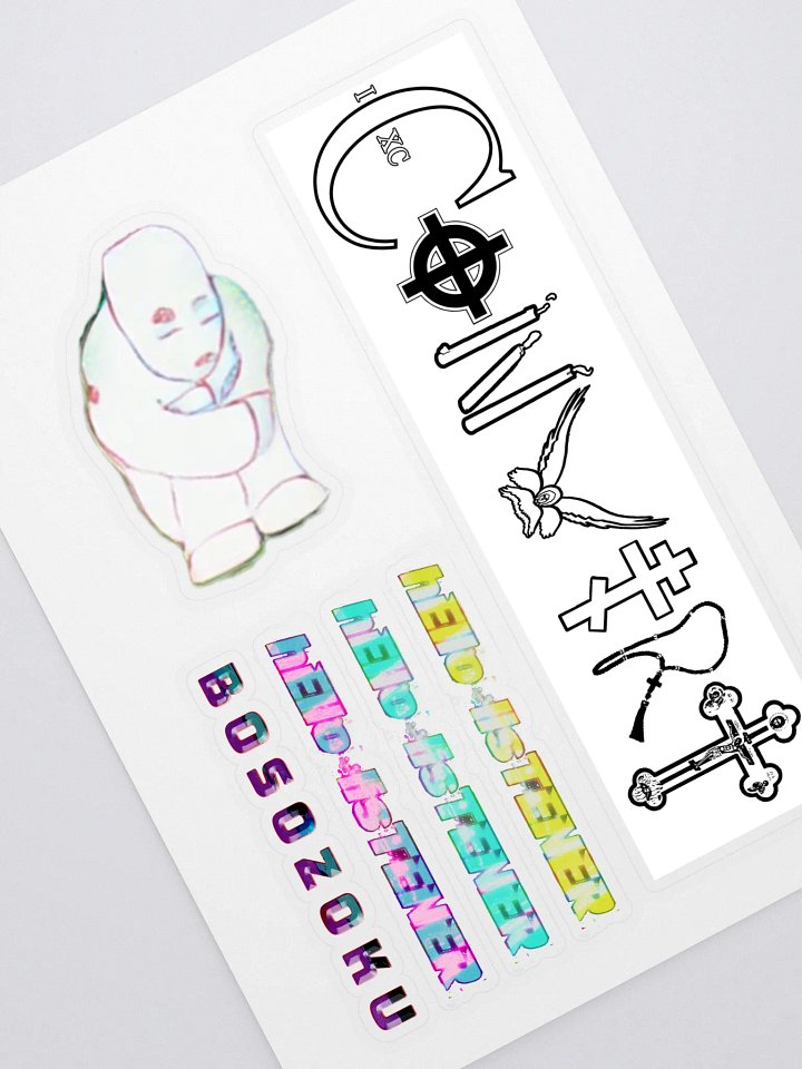 Sticker Sheet (With "CONVERT" Sticker) product image (1)