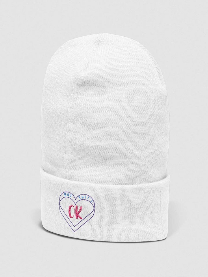 But That's Ok Cuffed Beanie product image (2)