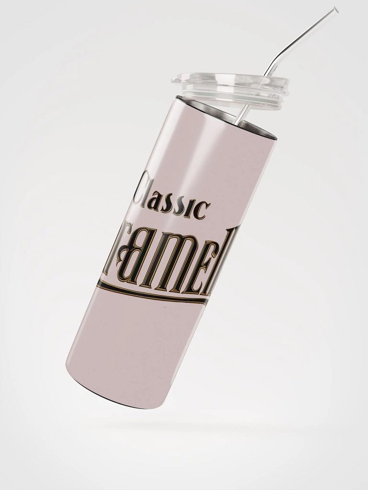 Vintage Elegance Stainless Steel Tumbler product image (1)