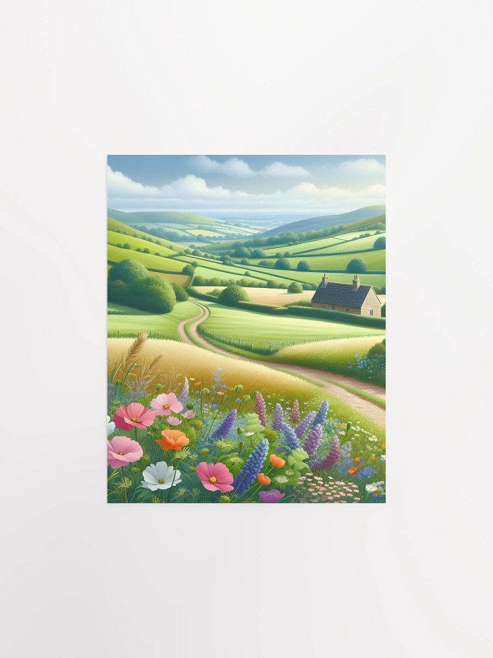 The Winding Way Matte Poster Print product image (6)