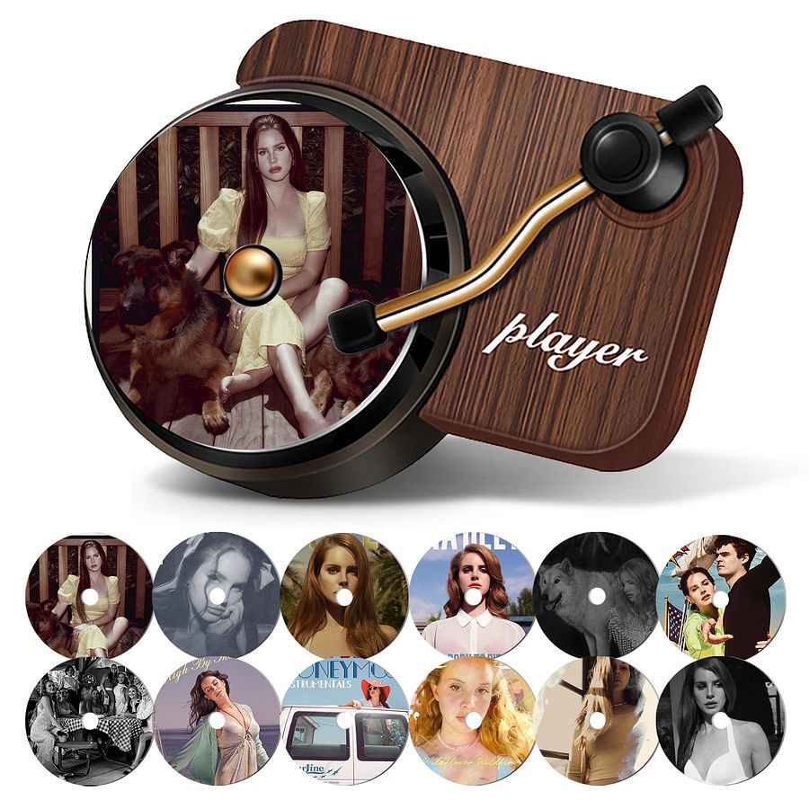 Lana Del Rey Album Record Player Car Air Freshener product image (1)