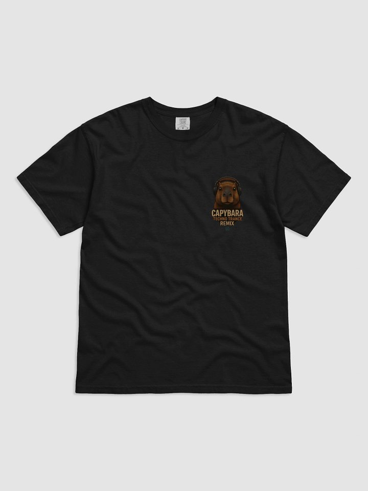 Original CapyBara Techno T-Shirt – Double Print product image (1)
