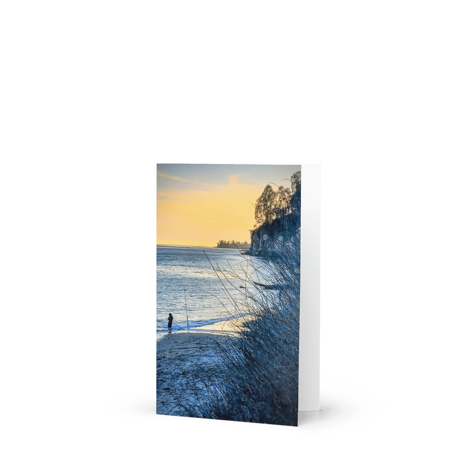 Fishing at Dusk Greeting Card product image (1)