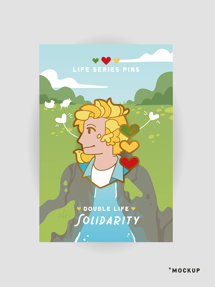 *PREORDER* Solidarity - Hard Enamel Pin product image (1)