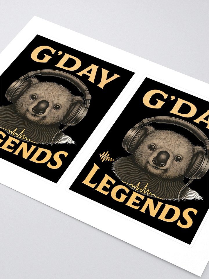 G'day Legends Stickers product image (2)