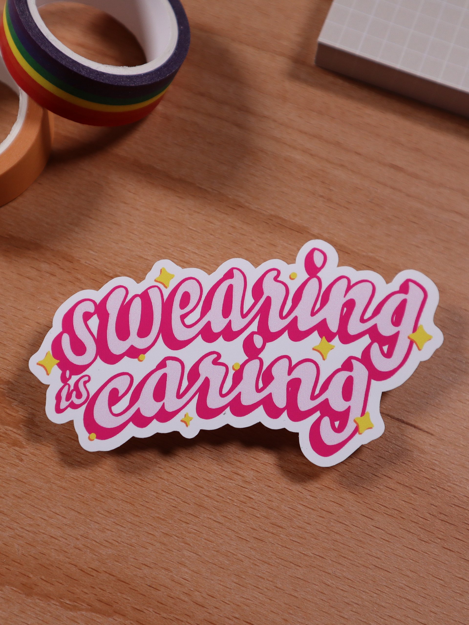 sticker : swear & care product image (3)