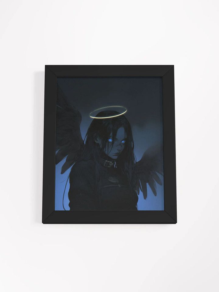 Framed Gothic Angel Halo Poster product image (8)