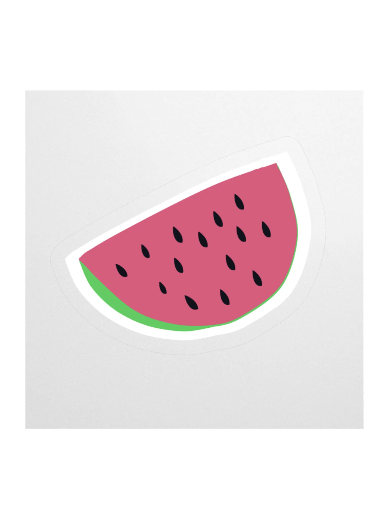 Juicy Watermelon Slice Sticker product image (2)