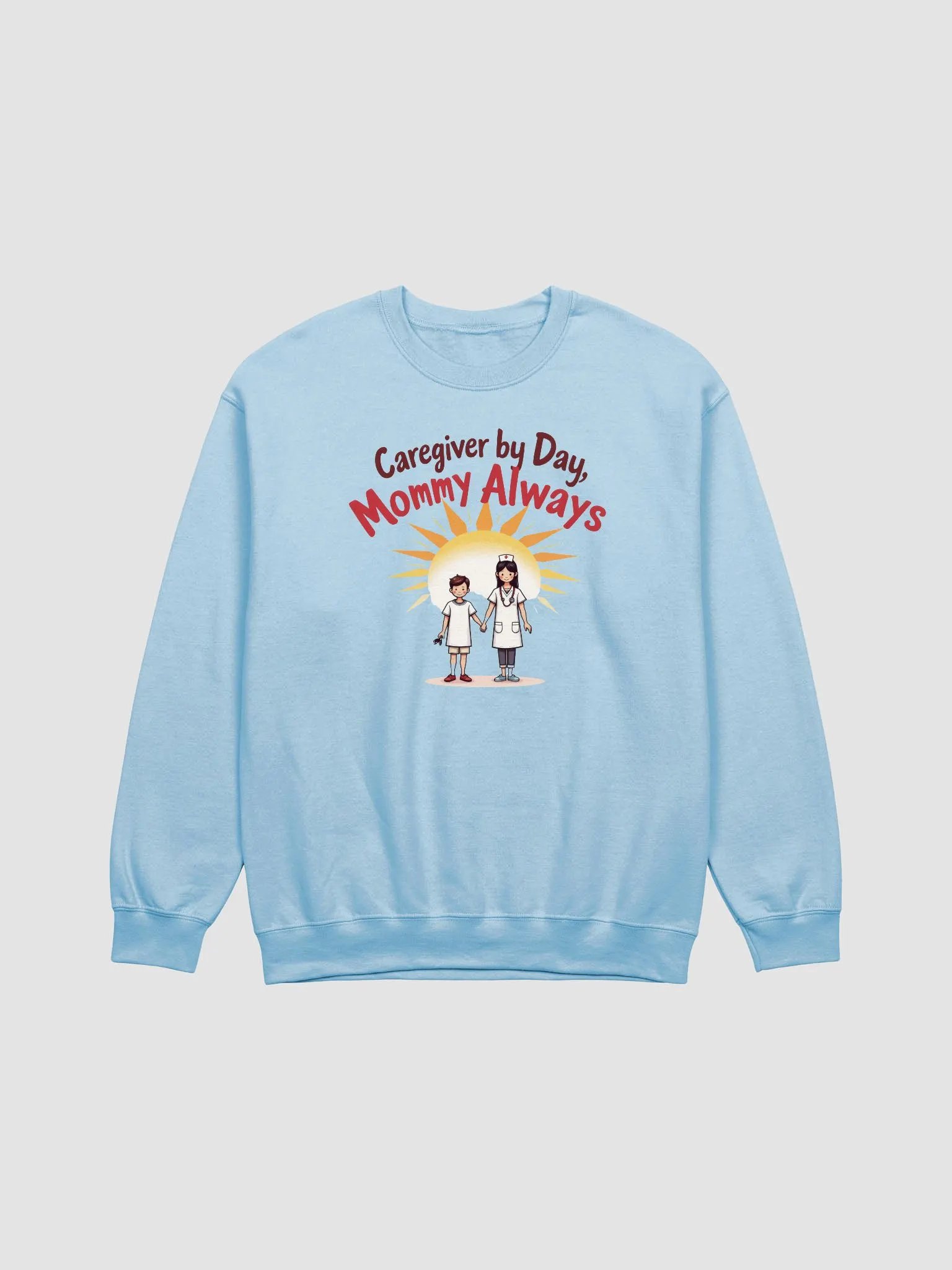 Caregiver by Day, Mommy Always Crewneck Sweatshirt product image (6)