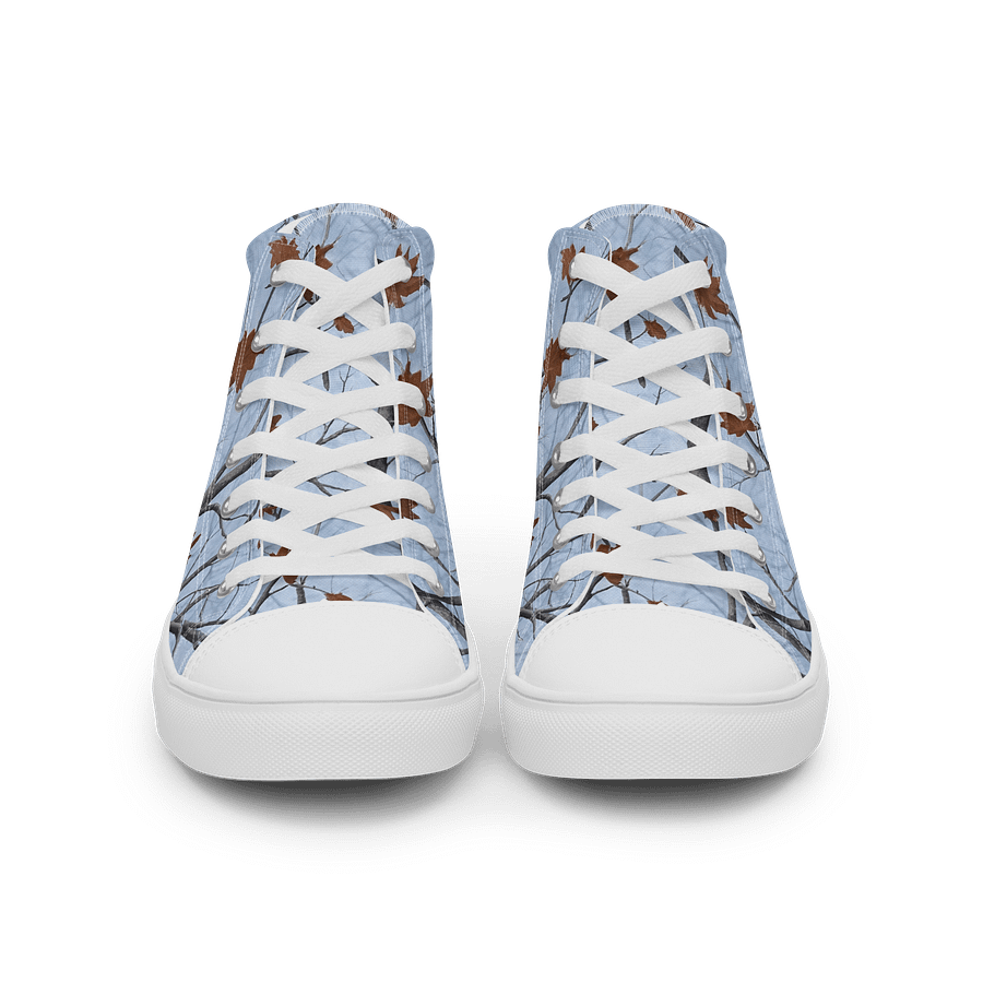 Satellite Society Carolina Camo Men's High Tops (Carolina Blue Sky) product image (3)