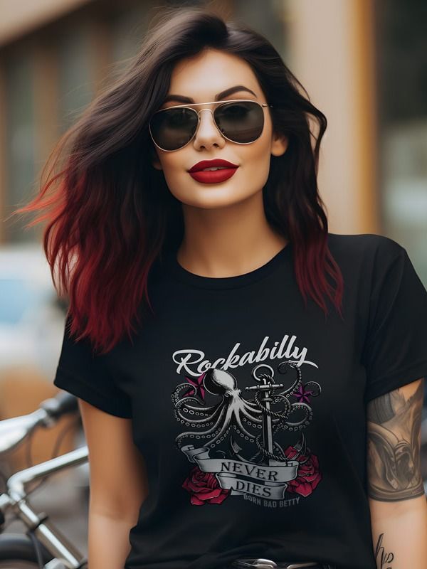 Inked Octo-Anchors Women's Tee product image (1)