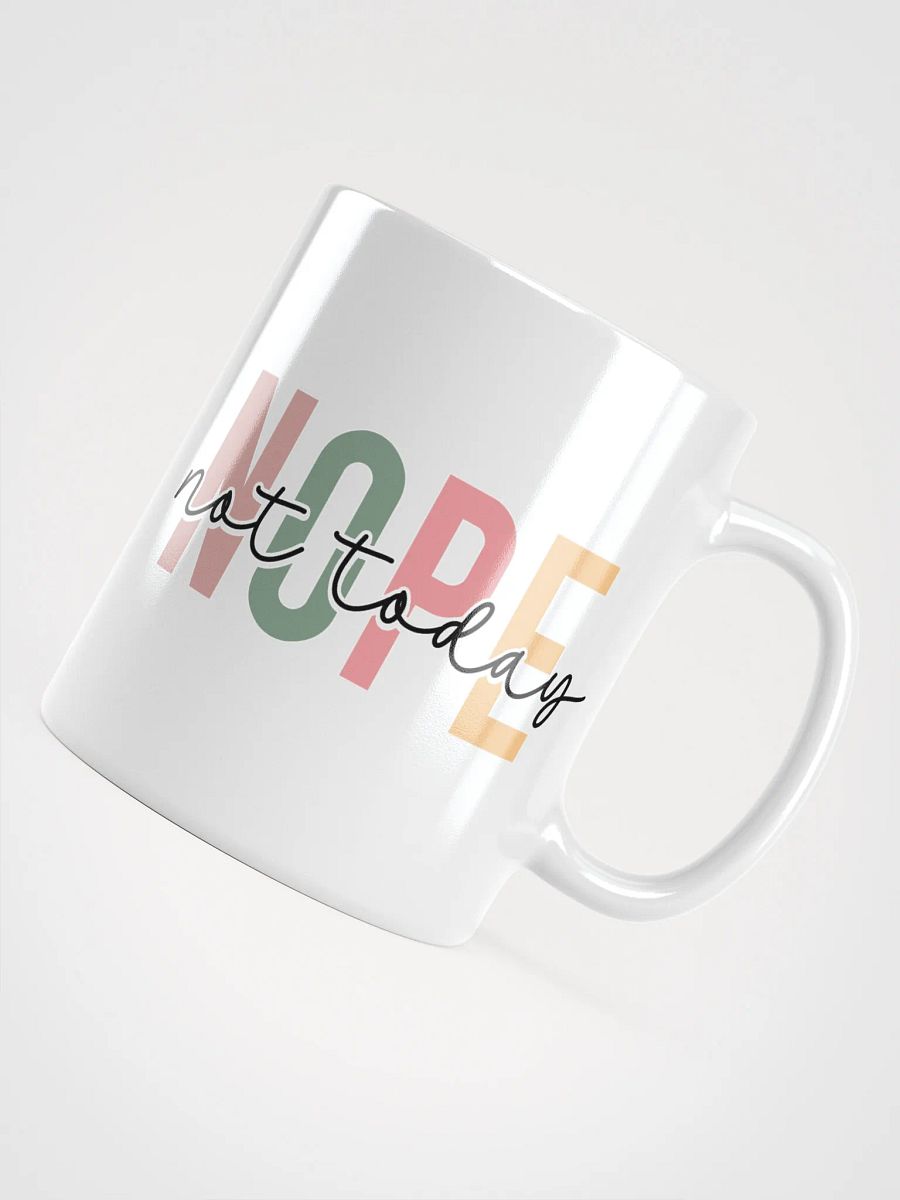 Colorful Nope Not Today Mug product image (4)