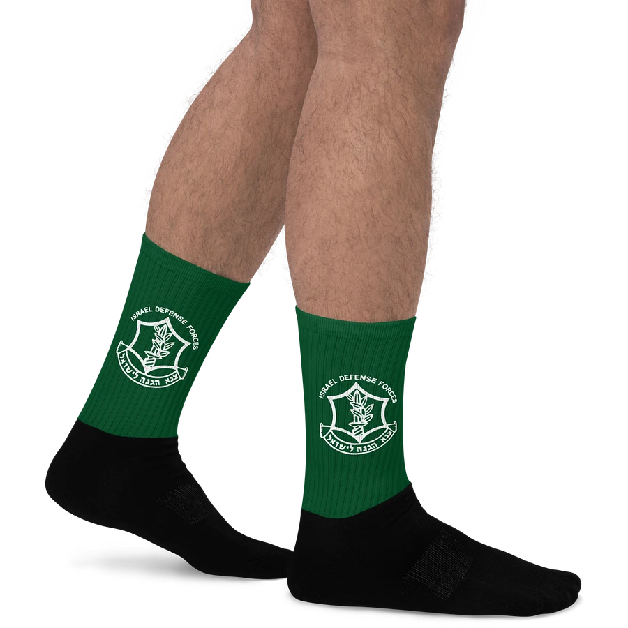 IDF Socks - White on Green product image (21)