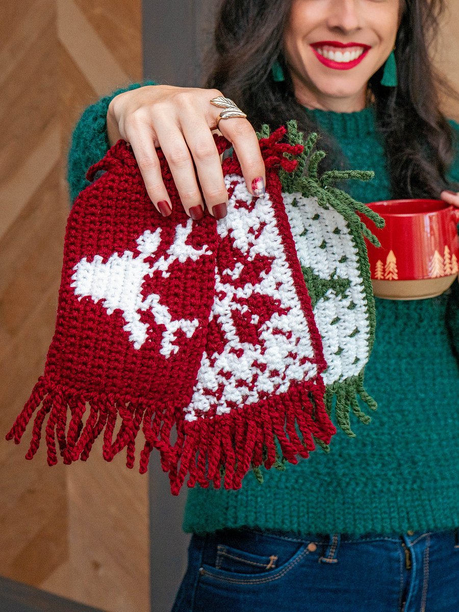 Colorwork with Holiday Mug Rugs product image (1)