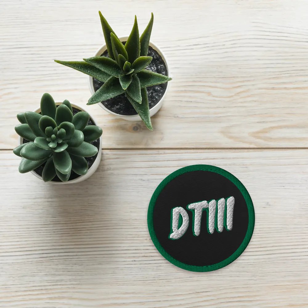 DTIII Logo Patch product image (5)