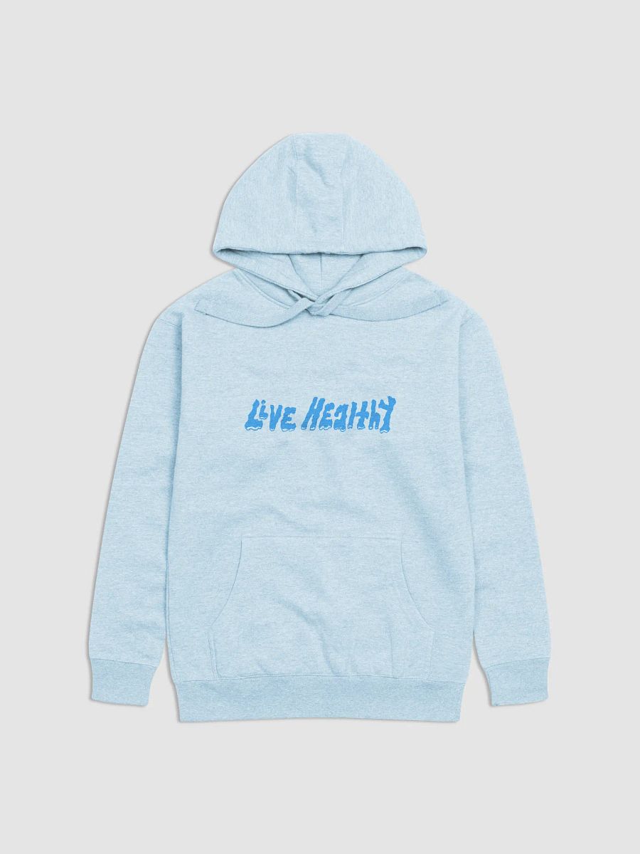 Live Healthy bb blue hoodie product image (1)