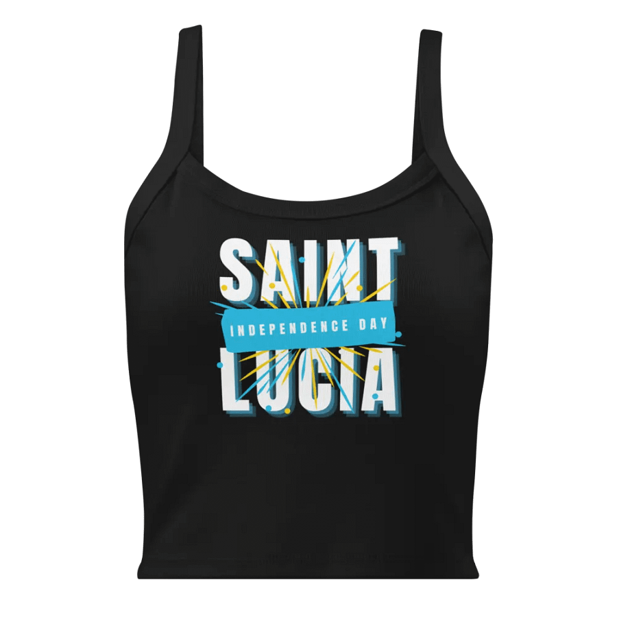 Saint Lucia Independence Day Celebration Tank Top product image (11)