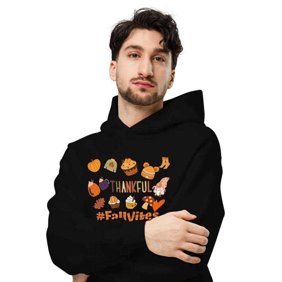 Thankful Fall Vibes Oversized Hoodie product image (5)