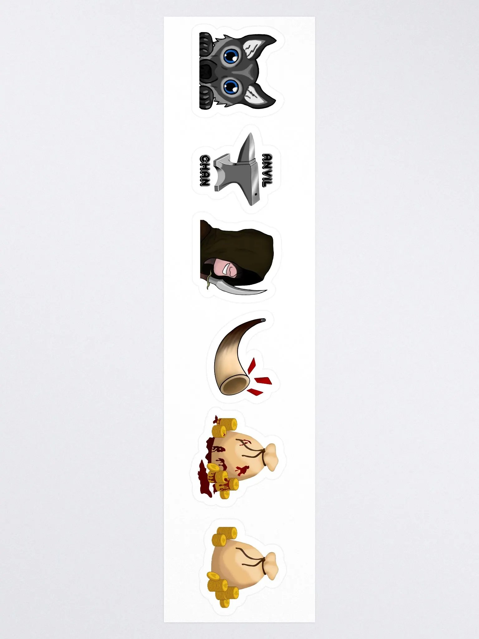 Emotes Sticker Sheet product image (3)
