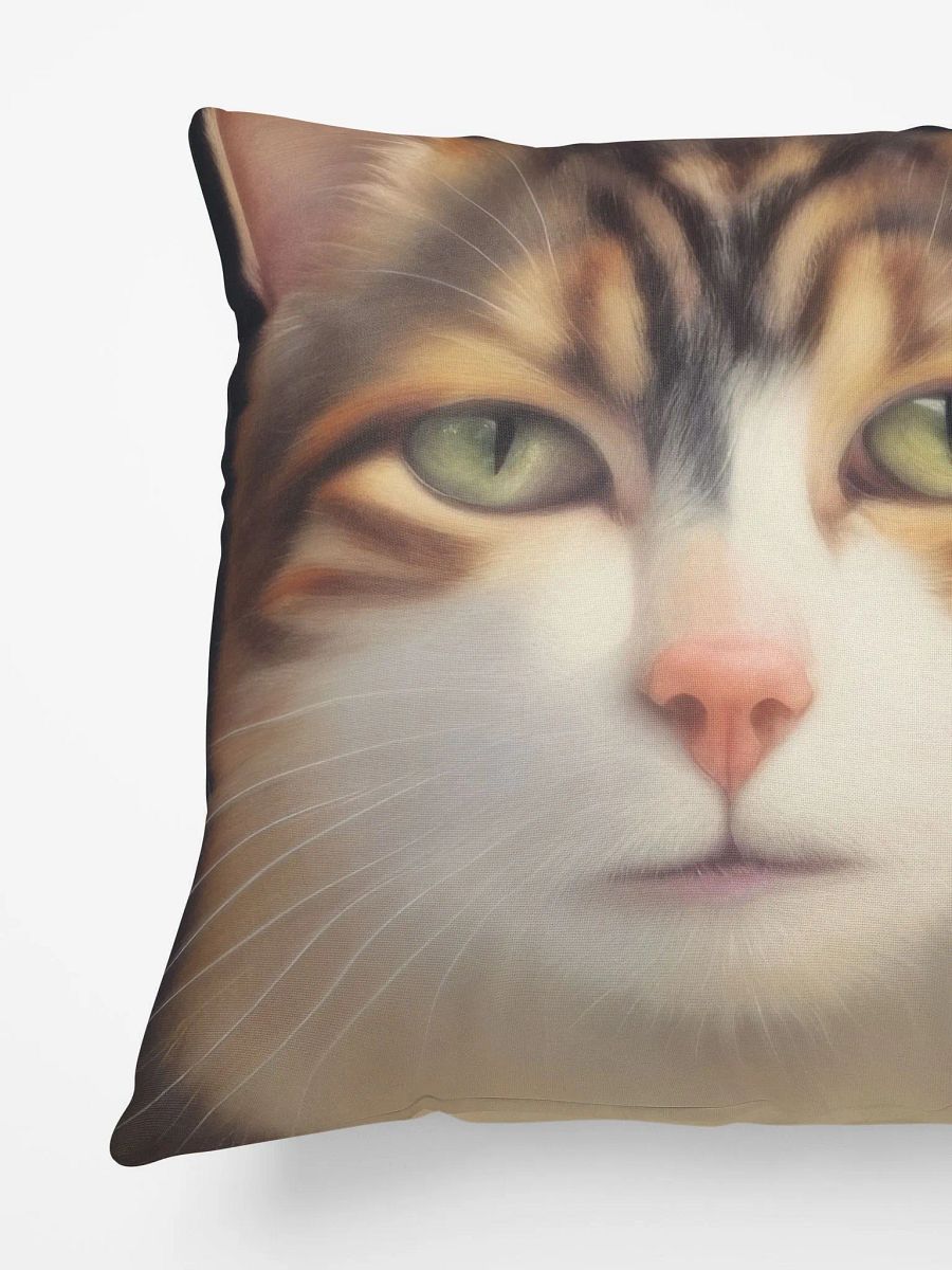 Pillow with Cat Portrait product image (5)