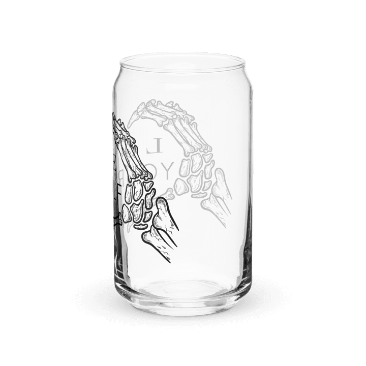 Love Yourself Skelly - Can-Shaped Glassware product image (6)