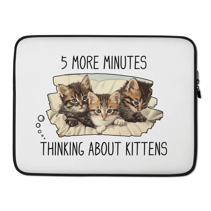 Funny Kittens Laptop Sleeve product image (2)
