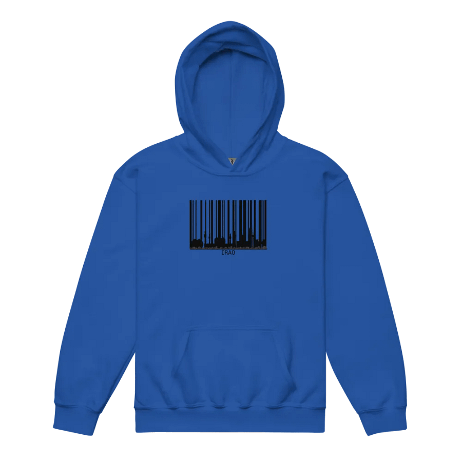 Iraq Youth Heavy Blend Hoodie product image (28)