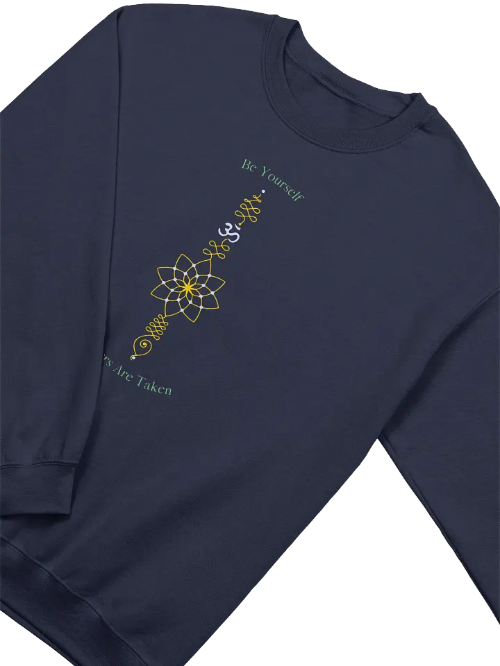Be Yourself Others Are Taken Gold Geometric Sweatshirt product image (2)