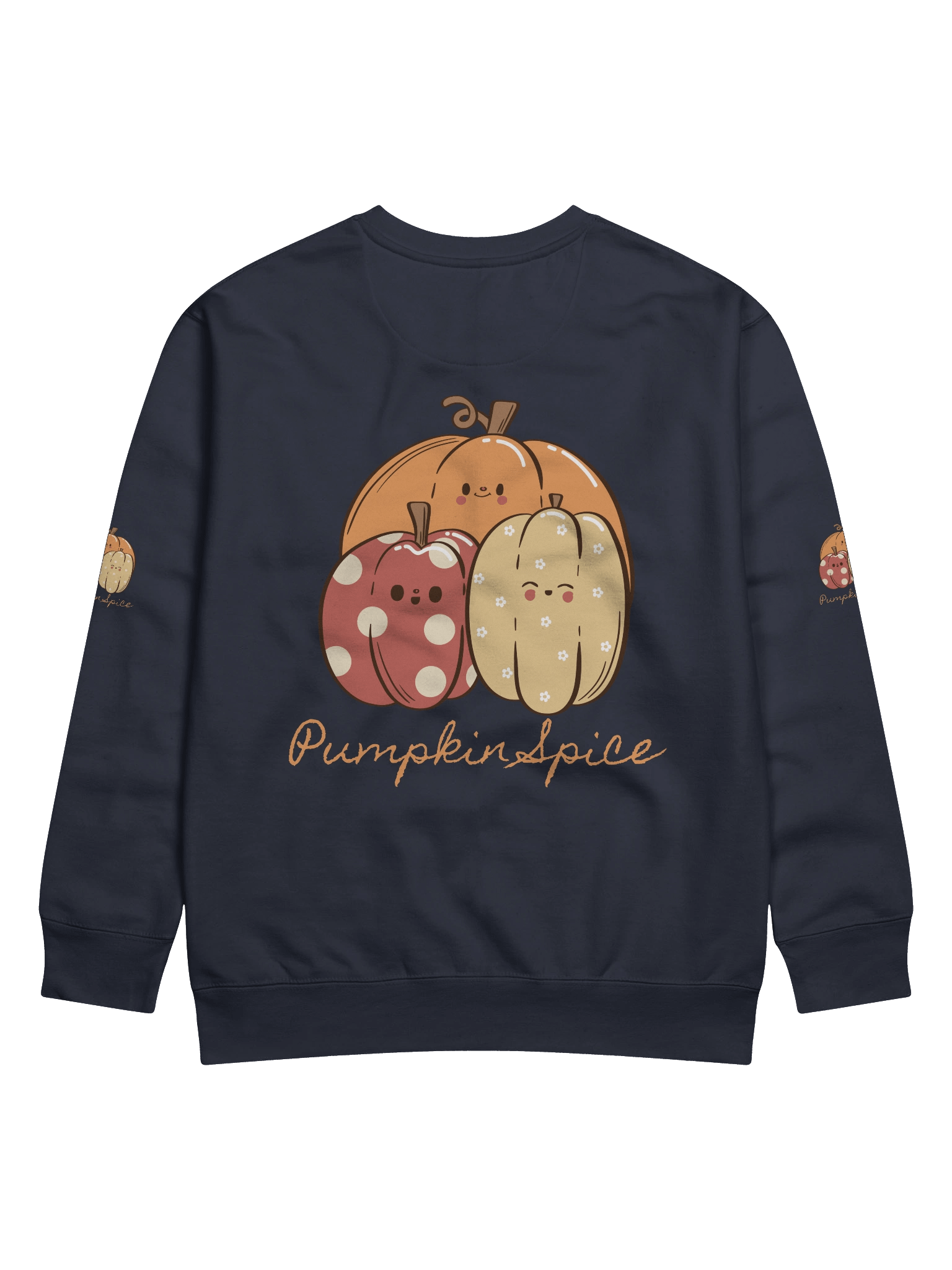 Pumpkin Spice Smiles Sweatshirt – Fall Cozy Vibes product image (39)