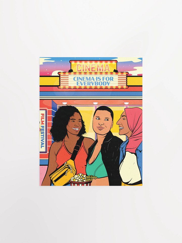 cinema is for everybody 8x10 poster product image (1)