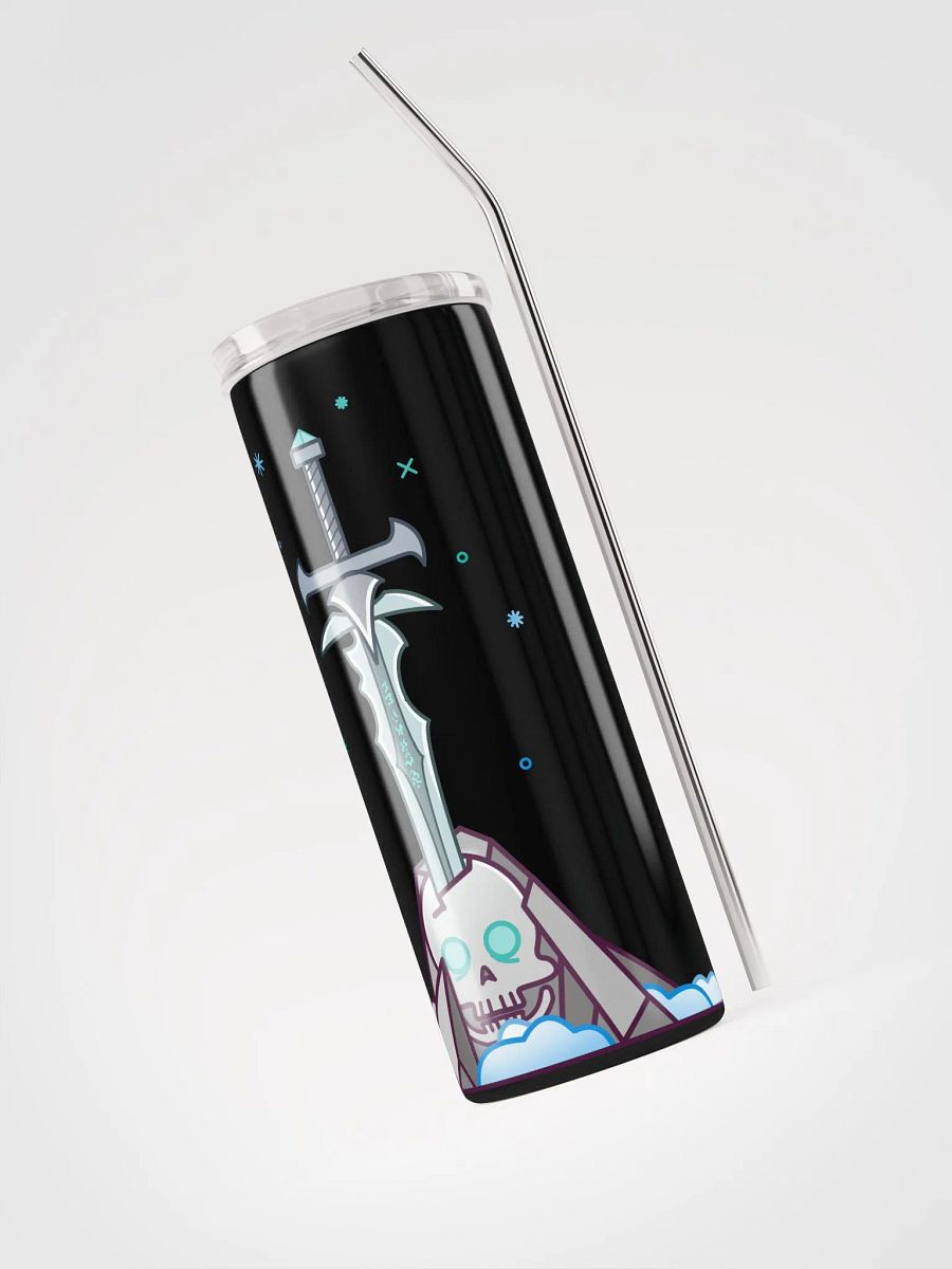 Sword in the Skull - Lich Variation - Tumbler w/Straw product image (3)