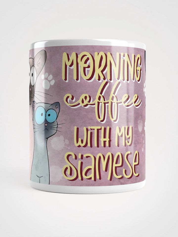 Morning Coffee with My Siamese Mug product image (2)